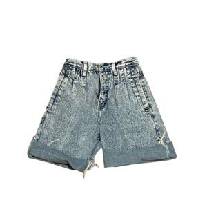 VINTAGE 80s CUTOFF ACID WASH SHORTS